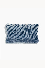 Blue Zebra Pillow