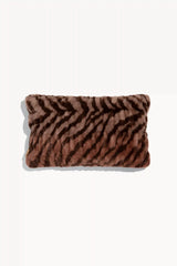 Terracotta Zebra Pillow