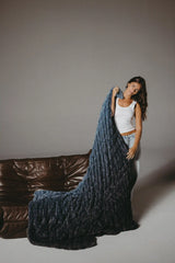 Navy Ombre